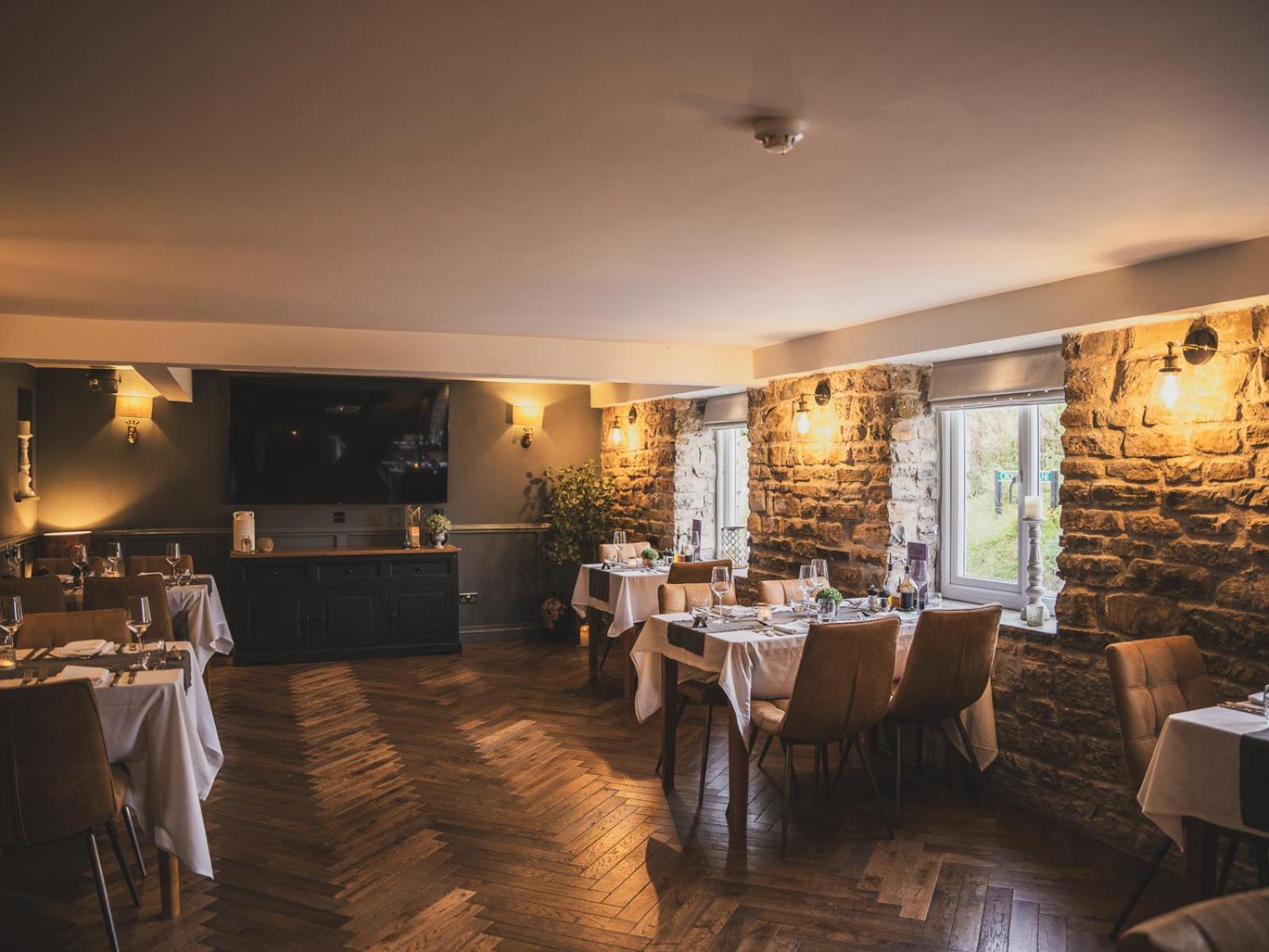 מלון וולס Crossways מראה חיצוני תמונה The restaurant at The Old Stamp House